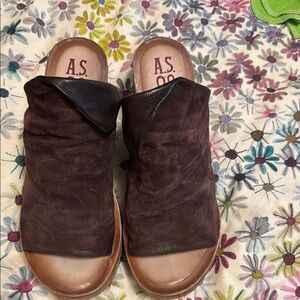 A.S.98 Women's Leather Sandals